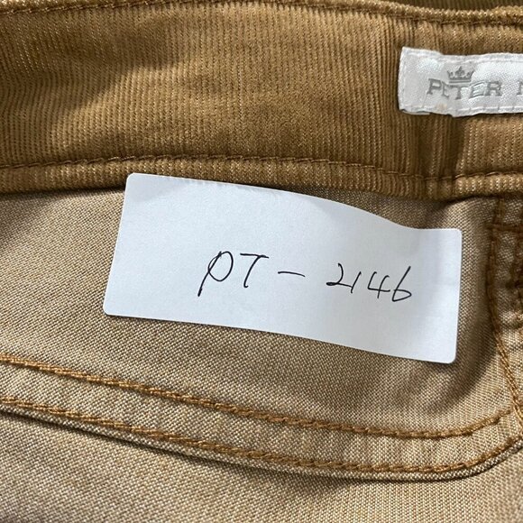 Peter Millar Corduroy Pants Size 4 Tan Cotton Blend Golf‎ Stretch NWT PT-2146 - Picture 2 of 7